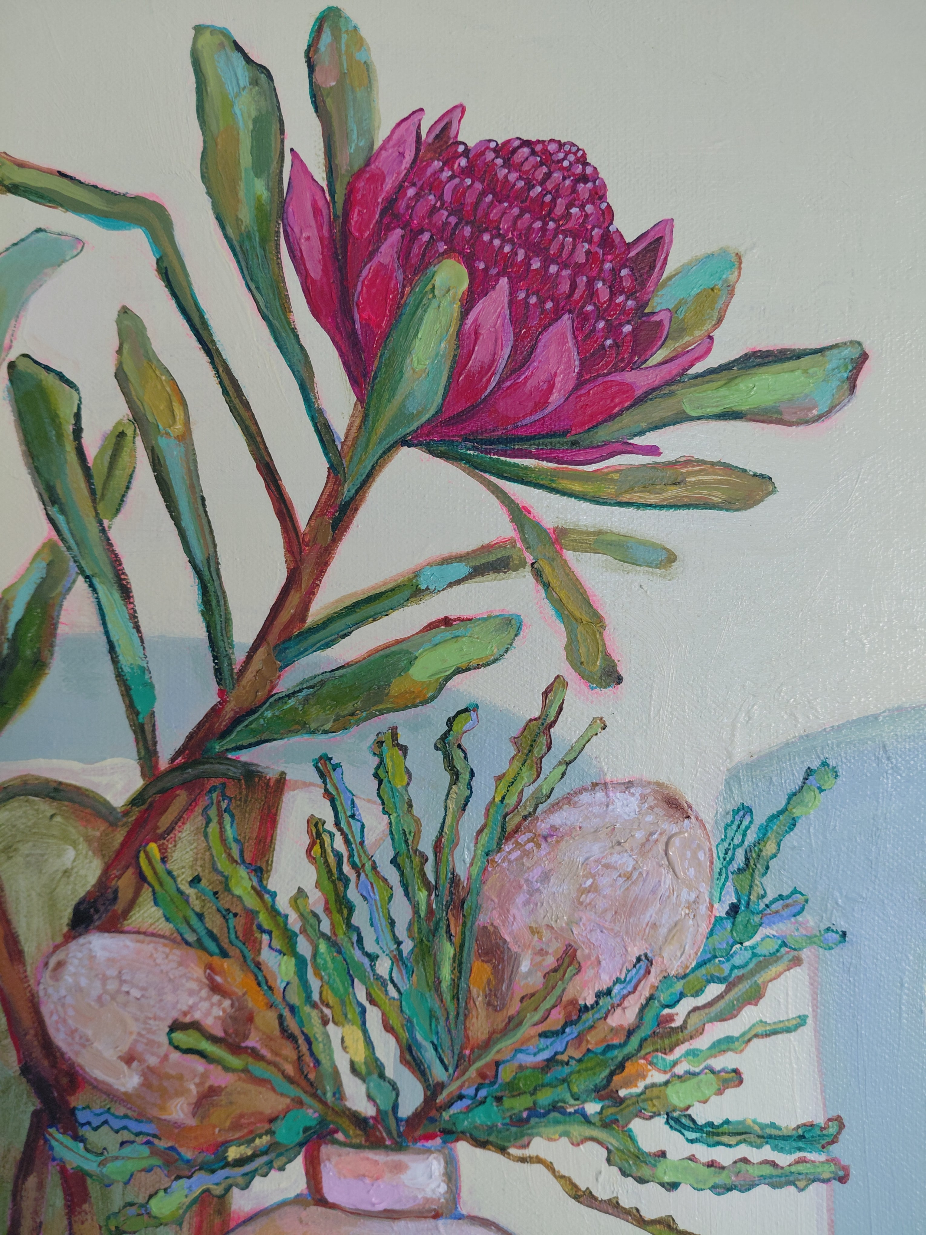 Our Kitchen Table Loves Flowers