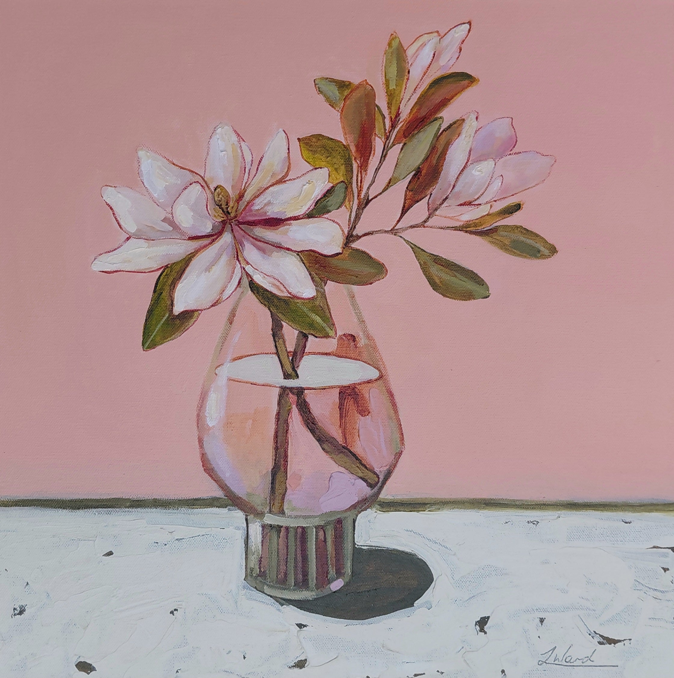 Magnolias in The Garden