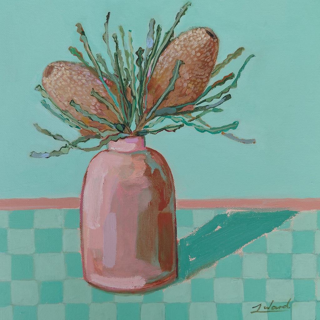 Sitting With Banksias