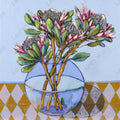 Protea Season Matted Print