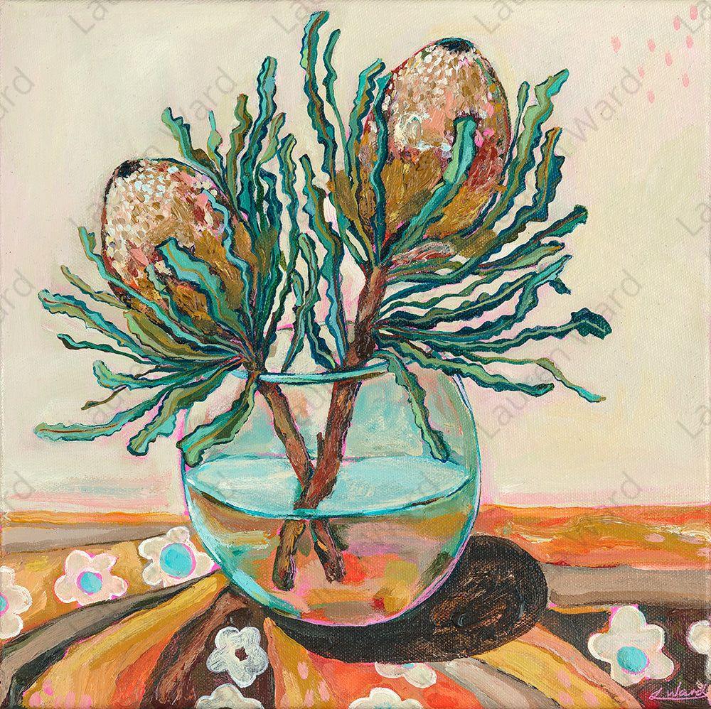 Nana's Table Matted Print