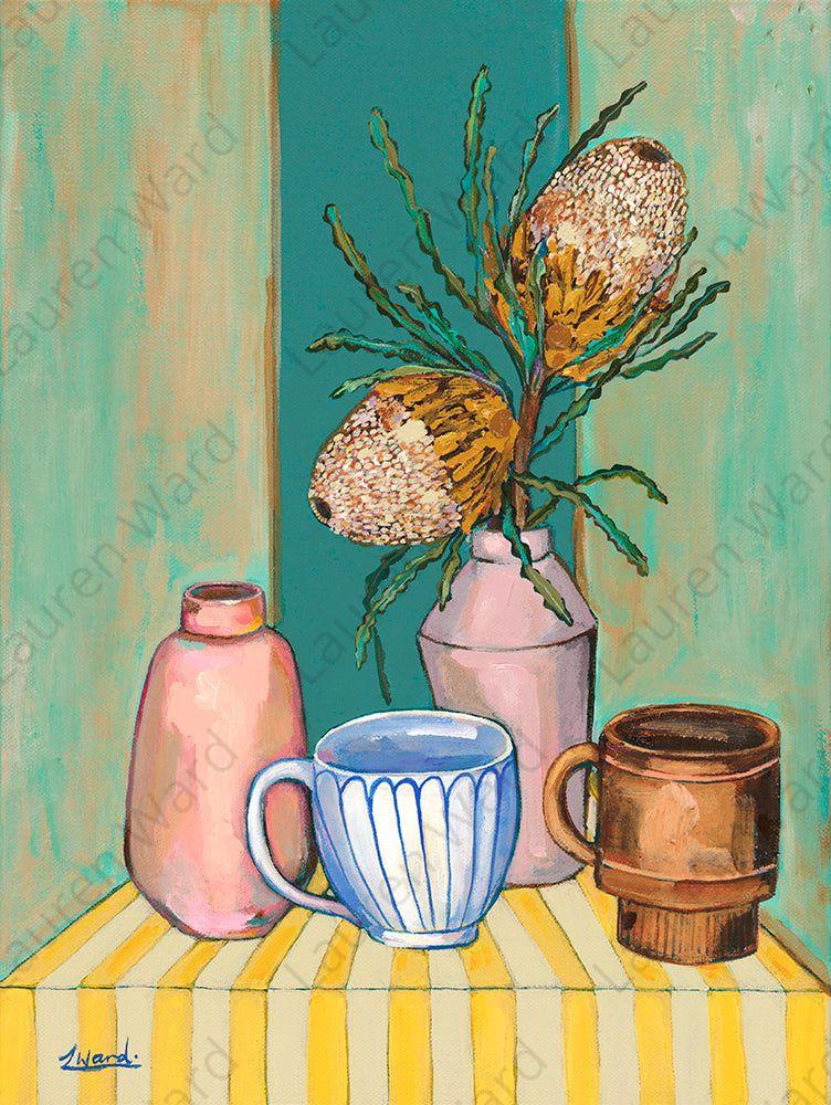 Studio Scene Matted Print