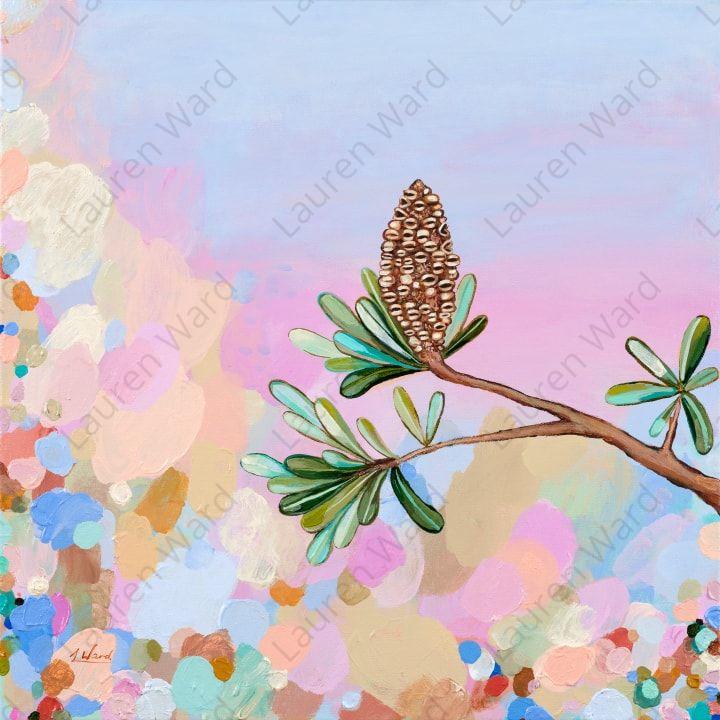 Summer Evening Matted Print