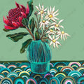 The Growth of Spring Matted Print